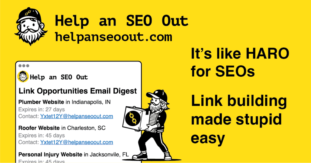 Help An SEO Out